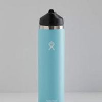 Hydro Flask Wide Mouth Straw Lid 24oz Water Bottle