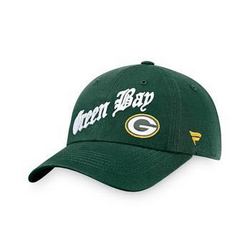 FANATICS 疯拿铁 Men's Green Bay Packers Old English Adjustable Hat