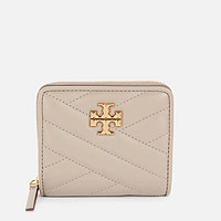 TORY BURCH Tory Burch Women's Kira Chevron Bi-Fold Wallet - Gray Heron