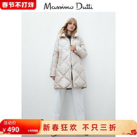 Massimo Dutti 秋冬折扣 Massimo Dutti女装 高领绗缝棉服外套女冬 06731514712