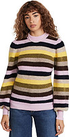 GANNI Soft Wool Knit Sweater