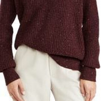 Rag & Bone Donegal Recycled Wool V-Neck Sweater