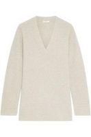 VINCE Ribbed wool and cashmere-blend sweater