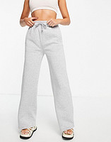 TOPSHOP Topshop clean straight leg jogger in grey