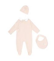 FENDI 芬迪 Baby cotton onesie, hat and bib set