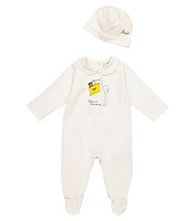 FENDI 芬迪 Baby stretch-cotton onesie and hat set