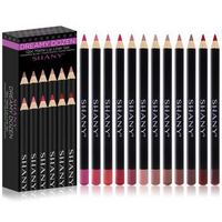 SHANY Cosmetics Dreamy Dozen Matte Lip Liner Set - 12 pc