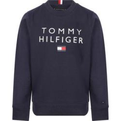 tommyhilfiger汤米希尔费格classiclogosweatshirtinnavy