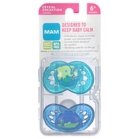 MAM 美安萌 Crystal Orthodontic Soft Silicone Pacifiers 6+ Months