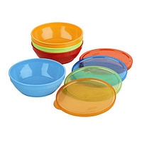 NUK First Essentials Bunch-a-Bowls, Assorted Colors, 4 Ea