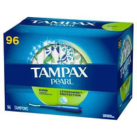 TAMPAX 丹碧丝 珍珠导管式 大流量卫生棉条 96支装