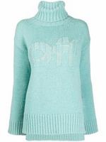 OFF-WHITE Off White Women's  Light Blue Wool Sweater