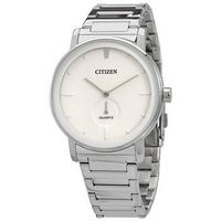 CITIZEN 西铁城 Citizen Quartz White Dial Mens Watch BE9180-52A