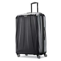 Samsonite 新秀丽 Centric 2 Hardside Expandable Luggage with Spinner Wheels, Black, Checked-Large 28-Inch