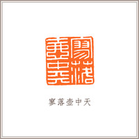 青田石龙钮摹刻方章《寥落壶中天》 藏书章引首章书画书法闲章印章