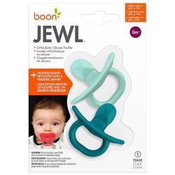 boon奶瓶_boon JEWL Orthodontic Silicone Pacifier, Stage 1多少钱-什么值得买