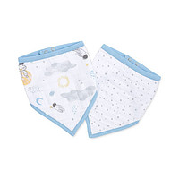 aden+anais Essentials Baby Boys & Girls 2-Pk. Cotton Space Explorers Bandana Bibs