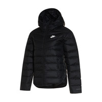 NIKE 耐克 羽绒服外套女2022冬新款连帽运动防风保暖棉服DH4074-010
