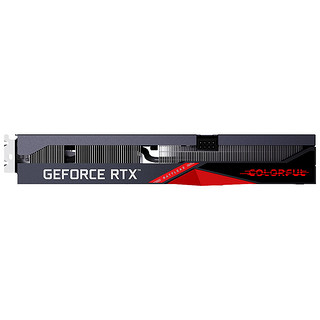 COLORFUL 七彩虹 战斧 GeForce RTX 3050 8G 豪华版 显卡 8GB 黑色