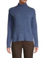 Saks Fifth Avenue Dropped Shoulder Cashmere Sweater