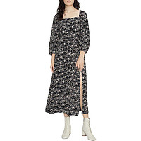 sanctuary Sanctuary Womens Lindsey Floral Smocked Midi Dress