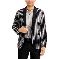 I.N.C INC Mens Velvet Striped Blazer