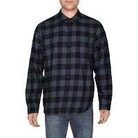 J BRAND J Brand Mens Button-Down Check Print Casual Shirt