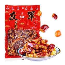 友军 香脆椒中辣400g/袋 香辣脆花生辣椒脆 香辣酥 重庆特产 下酒小吃