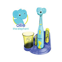 Kids Electric Toothbrush Elephant Set