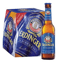 Weingut Erbeldinger 爱丁格酒庄 德国原装进口ERDINGER艾丁格爱尔丁格小麦无醇啤酒330mL*12瓶保质期到22年3月份