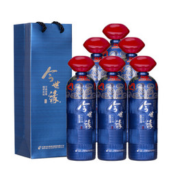 今世缘鸿运当头纯粮白酒42度1000ml6瓶装整箱口粮酒礼品送礼酒水