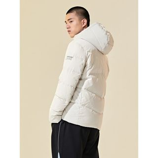 361°男士羽绒服轻薄短款冬季新款鸭绒保暖连帽休闲运动外套男潮