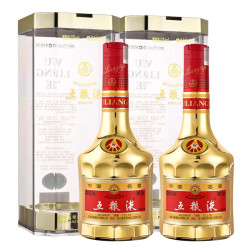 五粮液 金装 浓香型 52度 500ml*2瓶 年份随机