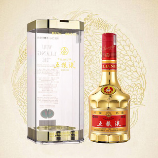 WULIANGYE 五粮液 金装 52%vol 浓香型白酒 500ml*2瓶 双支装