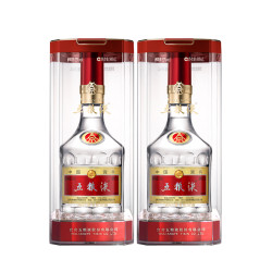 五粮液 第八代五粮液 普五八代 浓香型白酒 52度 500mL 2瓶