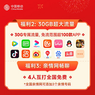 China Mobile 中国移动 29/月