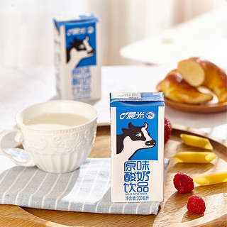 PURE MILK 晨光 酸奶饮品 原味 200ml*12盒