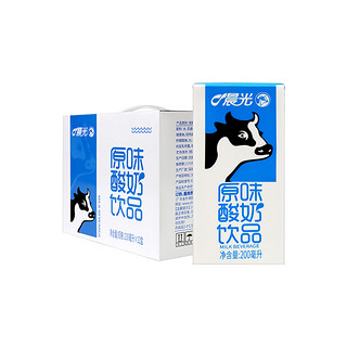 PURE MILK 晨光 酸奶饮品 原味 200ml*12盒