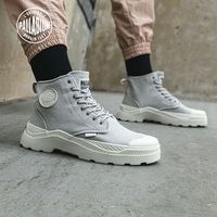 PALLADIUM帕拉丁潮流高帮男女老爹鞋情侣帆布鞋PALLAKIX 76691