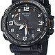 CASIO 卡西欧 Casio 卡西欧 男式 PRO Trek 不锈钢石英手表,带树脂表带,黑色,23.5(型号:PRW-6600Y-1A9CR)