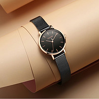 JULIUS 聚利时石英手表女学生时尚简约创意DW潮流手表不锈钢防水女表