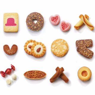 日本原装进口红帽子曲奇饼干礼盒年货点心礼盒伴手礼送礼喜饼紫帽子什锦礼盒饼干116 6g 单盒 报价价格评测怎么样 什么值得买