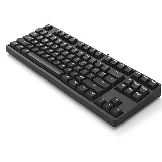 GANSS高斯GS87C/GS104C机械键盘87/104键樱桃轴背光蓝牙机械键盘游戏办公电脑键盘 87C黑色 87键 樱桃红轴