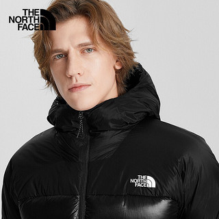 TheNorthFace北面羽绒服男2021冬款户外保暖800蓬鹅绒连帽羽绒外套 4N9X/JK3 黑色 XXL