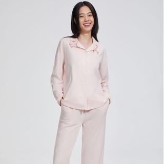 imi's 爱美丽 萌猫镇宅系列 女士纯棉家居服套装 IM46BFB1