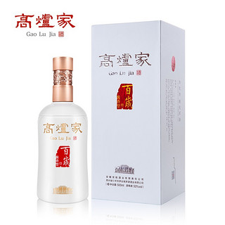 高炉家 53度 500ml*6 整箱装 百岁酱香高端款 酱香型高度白酒 赠送礼品袋*3