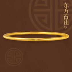 chowsangsang周生生黄金足金东方古祖古法黄金手镯