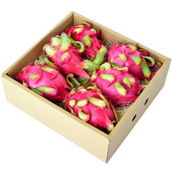 佰甜上鲜红心火龙果红心金都一号8斤礼盒装