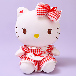 WELTSTON 威尔通 Hellokitty 凯蒂猫公仔 洛丽塔红色 30cm