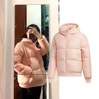 Adidas阿迪达斯女装冬款时尚白鸭绒保暖防风羽绒服外套EI4406